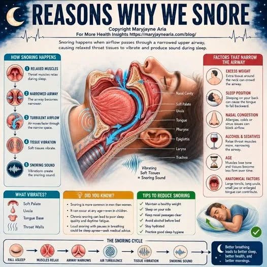 Reasons Why We Snore: Understanding the Science Behind Noisy Sleep