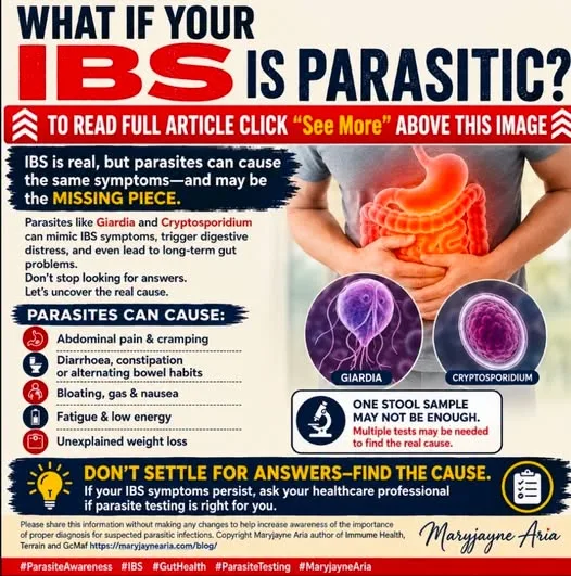 WHAT IF YOUR IBS IS PARASITIC?