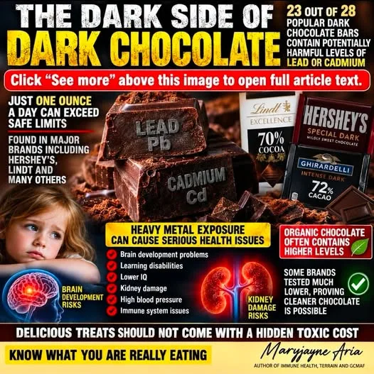 THE DARK SIDE OF DARK CHOCOLATE