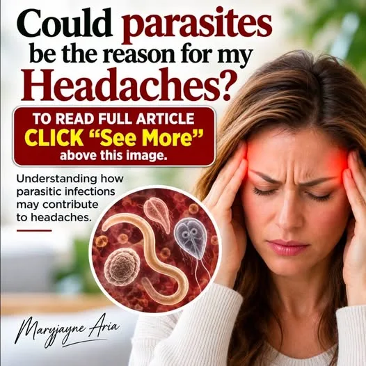 COULD PARASITES BE THE REASON FOR MY HEADACHES?