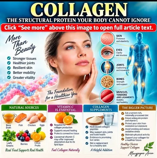 COLLAGEN: THE STRUCTURAL PROTEIN YOUR BODY CANNOT IGNORE