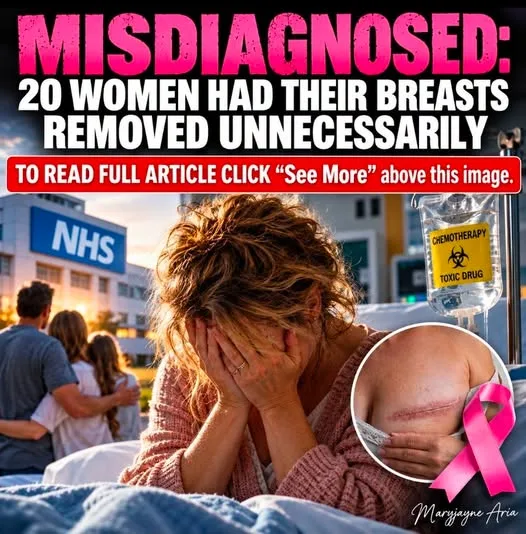 MISDIAGNOSED: 20 WOMEN HAD THEIR BREASTS REMOVED UNNECESSARILY